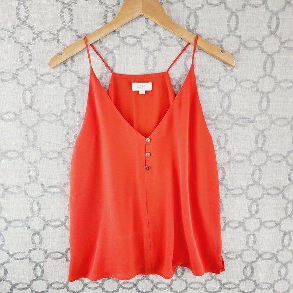 Loft Hot Orange Women's Camisole Tank top M 7976/5 - Picture 1 of 6